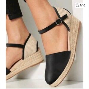 Aldo Closed Toe Espadrilles - Black